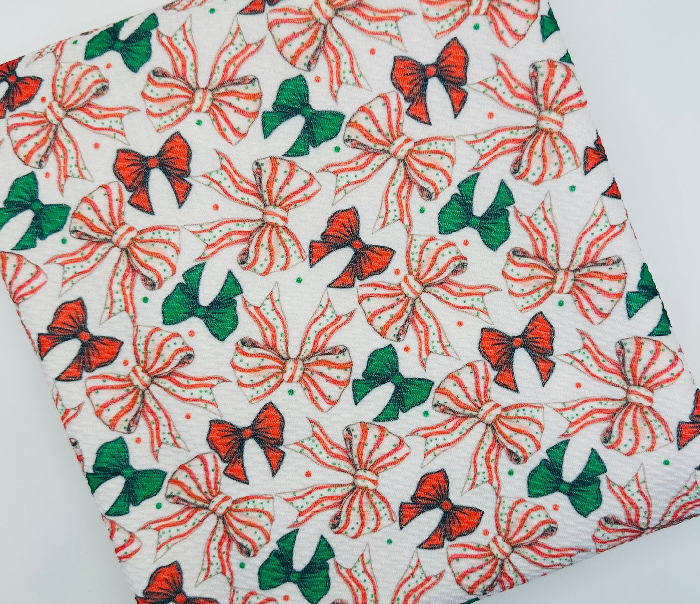 Ready to Ship Bullet Christmas Cake Fashion Bows Food makes great bows, head wraps, bummies, and more.