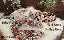 Load image into Gallery viewer, Floral Knotted Headbands