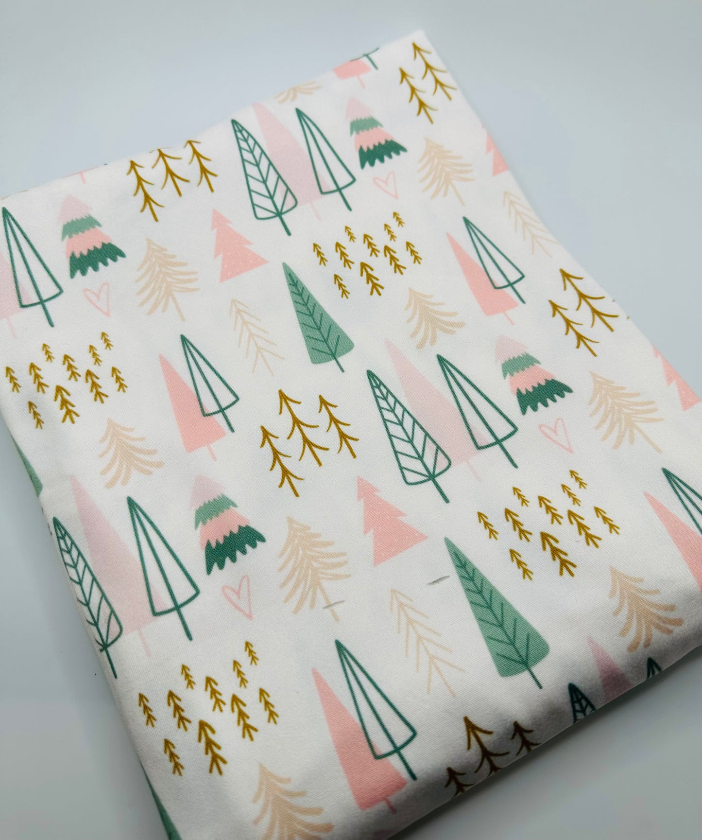 Ready To Ship DBP Pastel Christmas Trees makes great bows, head wraps, bummies, and more.