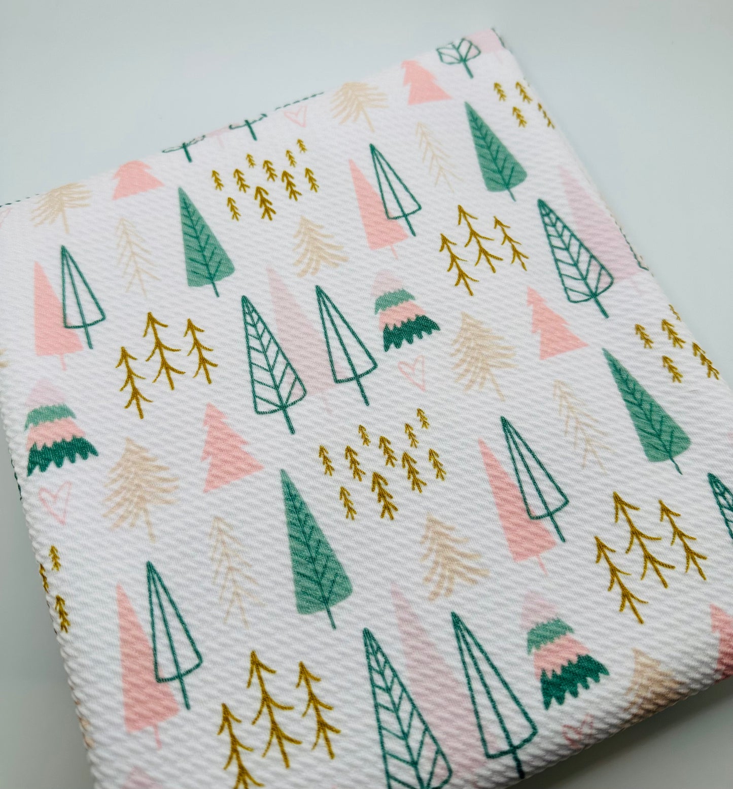 Ready to Ship Bullet Pastel Christmas Trees makes great bows, head wraps, bummies, and more.