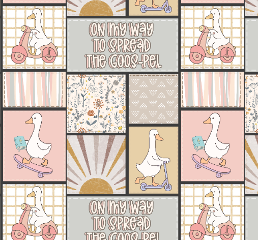 On My Way to the Goos-Pel Bullet, DBP, Rib Knit, Velvet, Cotton Like Knits + other fabrics