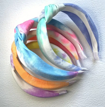 Load image into Gallery viewer, Tie Dye Knotted Headbands