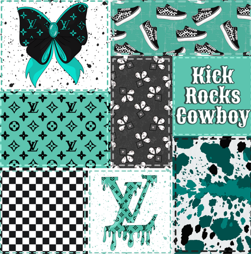 Kick Rocks Cowboy Boujee Western Bullet, DBP, Rib Knit, Velvet, Cotton Like Knits + other fabrics