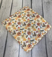 Load image into Gallery viewer, Ready to Ship Rib Knit Glam Honey Bees Animals makes great bows, head wraps, bummies, and more.