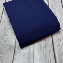 Load image into Gallery viewer, Ready to Ship Liverpool Fabric Solid Navy makes great bows, Headwraps, bummies, and more, Other