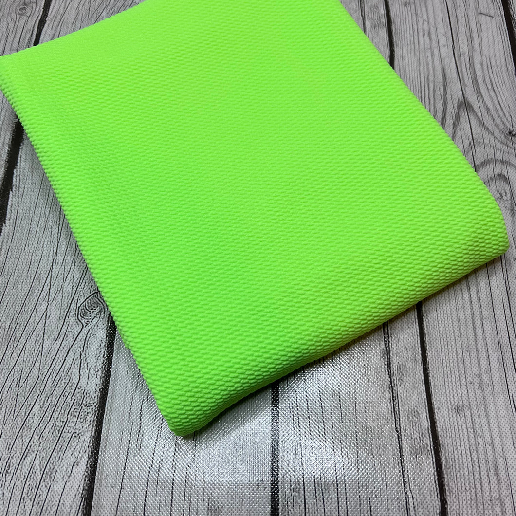 Ready to Ship Solid Bullet Neon Green makes great bows, head wraps, bummies, and more.