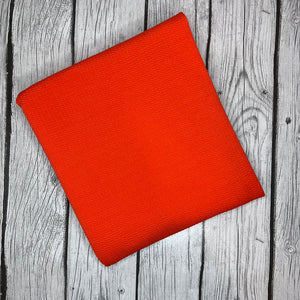 Ready to Ship Solid Bullet Pumpkin Orange makes great bows, head wraps, bummies, and more.