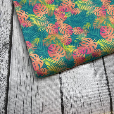 Ready to Ship DBP Tropical Palm Tree Leaves Floral makes great bows, head wraps, bummies, and more.