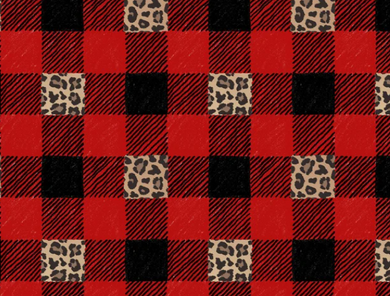 Pre-Order Bullet, DBP, Velvet and Rib Knit fabric Cheetah Red Buffalo Plaid Christmas Animals makes great bows, head wraps, bummies, and more.