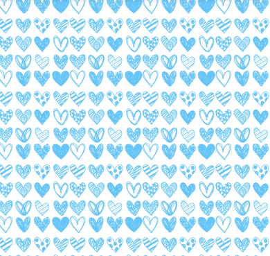 Pre-Order Bullet, DBP, Velvet and Rib Knit fabric Blue Heart Valentine Doodle Shapes makes great bows, head wraps, bummies, and more.