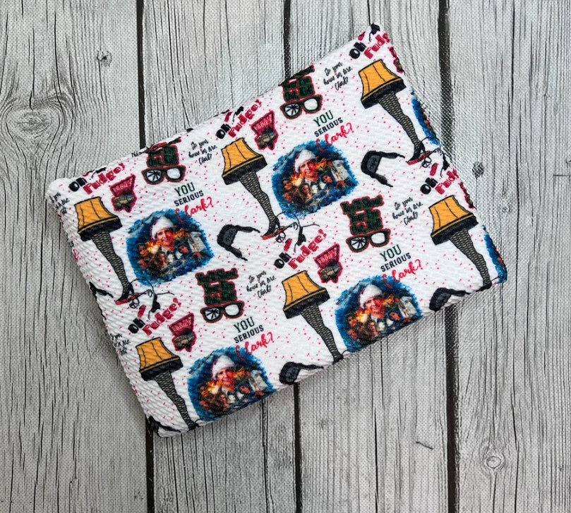 Ready to Ship DBP Are you Serious Clark? Christmas Character makes great bows, head wraps, bummies, and more.