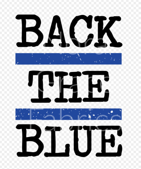 Sublimation-Back The Blue Career T-shirts, Sweatshirts, Mugs and much more!!