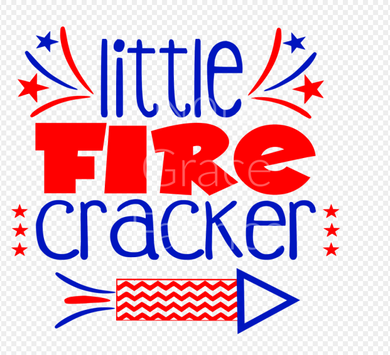Sublimation-Fourth of July Little Firecracker T-shirts, Sweatshirts, Mugs and much more!!