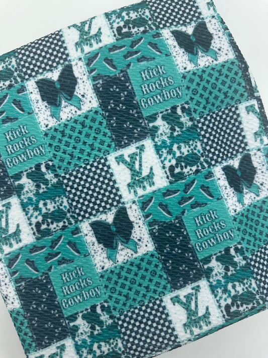 Kick Rocks Cowboy Boujee Western Bullet, DBP, Rib Knit, Velvet, Cotton Like Knits + other fabrics