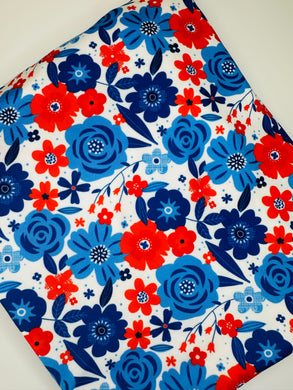 Ready To Ship DBP Fourth of July Floral makes great bows, head wraps, bummies, and more.