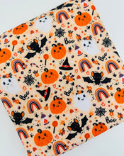 Load image into Gallery viewer, Made to Order Boho Halloween Boo Rainbow Fall Season Bullet, DBP, Rib Knit + other fabrics