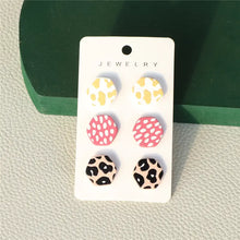 Load image into Gallery viewer, Set of 3 Stud Earring Sets
