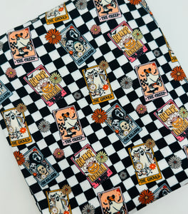 Ready to Ship DBP Halloween Tarot Cards makes great bows, head wraps, bummies, and more.