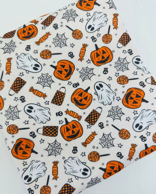 Ready to Ship DBP Trick or Treat Halloween Treats makes great bows, head wraps, bummies, and more.