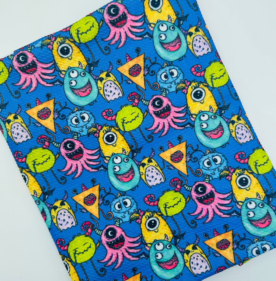 Ready to Ship Bullet Monster Party Boy Prints Halloween makes great bows, head wraps, bummies, and more.