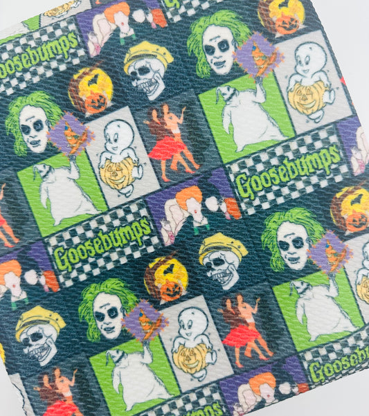 Spooky Halloween Gang Patchwork Bullet, DBP, Rib Knit, Velvet, Cotton Like Knits + other fabrics