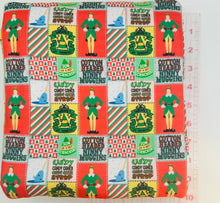 Load image into Gallery viewer, Son of a Nutcracker Christmas Patchwork Character Bullet, DBP, Rib Knit + other fabrics