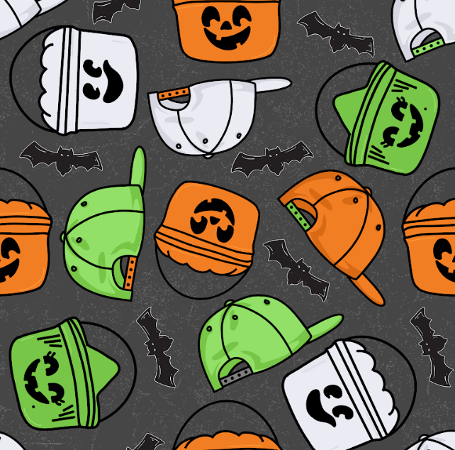 Boy's Halloween Buckets Bullet, DBP, Rib Knit, Velvet, Cotton Like Knits + other fabrics