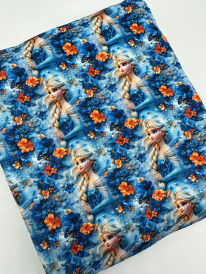 Made to Order 3D Elsa Character Bullet, DBP, Rib Knit, Cotton Lycra + other fabrics
