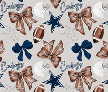 Load image into Gallery viewer, Made to Order Coquette Girlie 32 National Football Teams Sports Bullet, DBP, Rib Knit + other fabrics