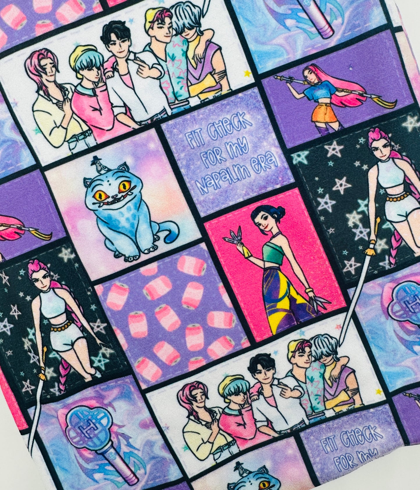 K-Pop Demon Hunters Bullet, DBP, Rib Knit, Velvet, Cotton Like Knits + other fabrics