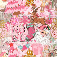 Load image into Gallery viewer, Made to Order Dreaming of a Pink Christmas Bullet, DBP, Rib Knit + other fabrics