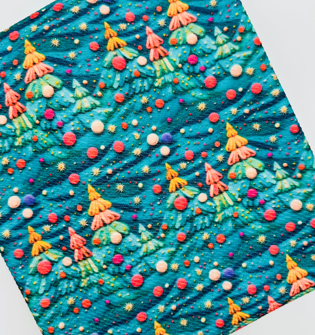 Dotted Christmas Wonderland Bullet, DBP, Rib Knit, Velvet, Cotton Like Knits + other fabrics