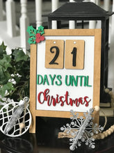 Load image into Gallery viewer, Christmas Countdown Signs-DIY Snowman, Christmas Tree, Hot Coco