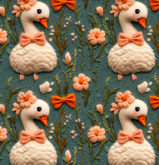 Faux 3D Sweetest Floral Goose Bullet, DBP, Rib Knit, Velvet, Cotton Like Knits + other fabrics