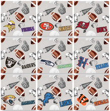 Load image into Gallery viewer, Made to Order 32 National Football Team Spirit Sports Bullet, DBP, Rib Knit + other fabrics