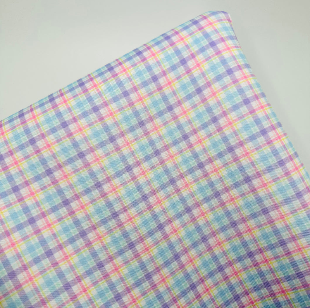Ready to Ship DBP Pastel Gingham Easter Shapes makes great bows, head wraps, bummies, and more.