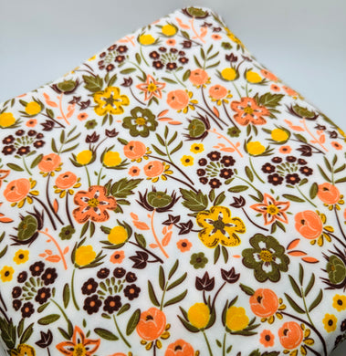 Ready To Ship DBP Vintage Boho Fall Florals makes great bows, head wraps, bummies, and more.