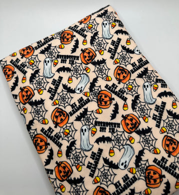 Ready to Ship DBP fabric My First Halloween Spooky makes great bows, head wraps, bummies, and more.