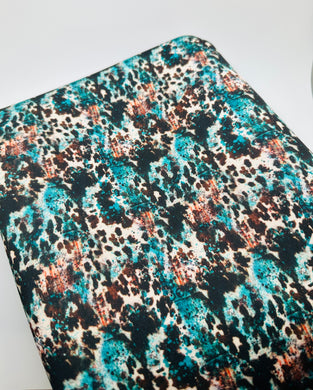 Ready to Ship Scuba Western Teal Cowhide Animals makes great bows, head wraps, bummies, and more, Others