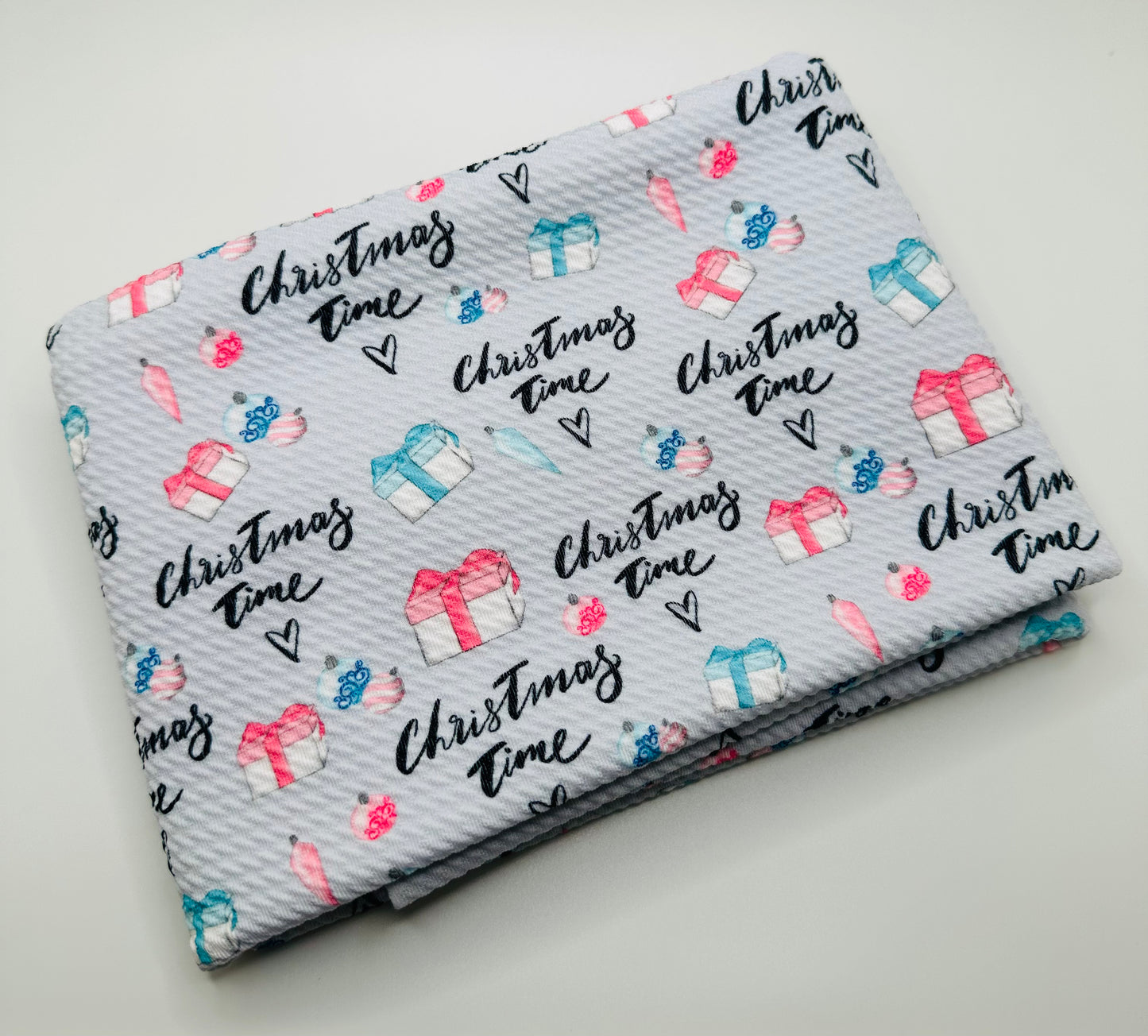 Ready to Ship Bullet Christmas Time makes great bows, head wraps, bummies, and more.