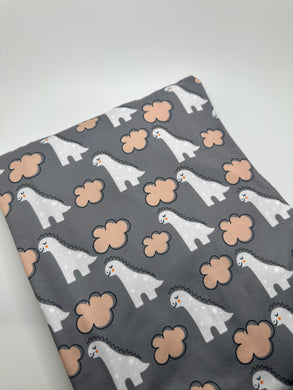 Ready to Ship DBP Fabric Cloud Dinosaur Vintage Animals makes great bows, head wraps, bummies, and more.