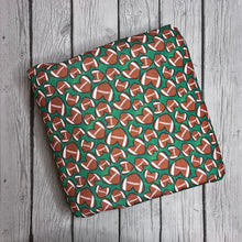 Load image into Gallery viewer, Ready To Ship Bullet knit fabric Football Love Sports/Teams makes great bows, head wraps,  bummies, and more.