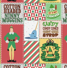 Load image into Gallery viewer, Son of a Nutcracker Christmas Patchwork Character Bullet, DBP, Rib Knit + other fabrics