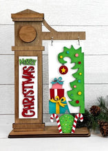 Load image into Gallery viewer, DIY Christmas Post Signs- Snowman, Santa, Nutcracker, Presents, Christmas Tree and more!!