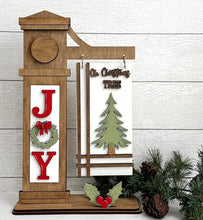 Load image into Gallery viewer, DIY Christmas Post Signs- Snowman, Santa, Nutcracker, Presents, Christmas Tree and more!!