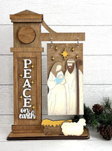 Load image into Gallery viewer, DIY Christmas Post Signs- Snowman, Santa, Nutcracker, Presents, Christmas Tree and more!!