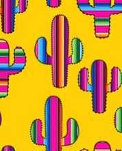 Load image into Gallery viewer, Pre-Order Cactus Serape Floral Bullet, DBP, Rib Knit, Cotton Lycra + other fabrics