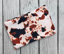 Load image into Gallery viewer, Ready to Ship Bullet Cowhide Animal Western makes great bows, head wraps, bummies, and more.
