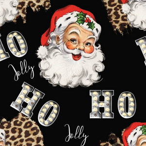 Ready to Ship Bullet Santa's Cheetah HoHo Christmas makes great bows, head wraps, bummies, and more.