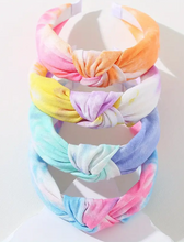 Load image into Gallery viewer, Tie Dye Knotted Headbands